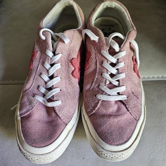 Converse Tyler The Creator Golf Le Fleur “Geranium Pink” Chuck Taylor sneaker s7 - Picture 3 of 8